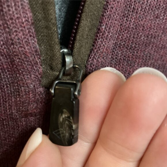 Joseph Abboud Men's 1X Long Sleeve Zipper Classic fit Collared Sweater Top - Picture 7 of 16